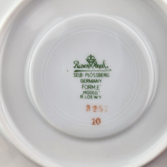 Rosenthal Geisha Lot of 6 Cups and 5 Saucers Bavaria Germany - Picture 4 of 9